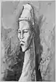 "Head of Hausa", 1958