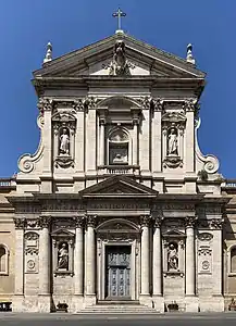 Façade of Santa Susanna, Rome by Carlo Maderno (1603)