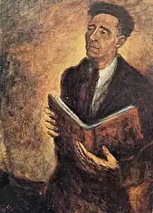 Moshe Halevy, 1940, painted by Isaac Frenkel