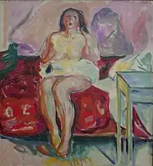 Morning Yawn, 1913, oil on canvas, 108 × 98&nbsp;cm, Art Museums of Bergen