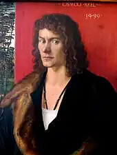 Albrecht Dürer, Portrait of Oswolt Krel (1499)