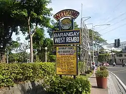Barangay West Rembo Welcome Arch