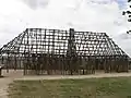 Wooden barracks frame, 2010