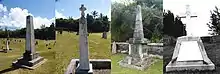1864-1866 2nd Bn, 2nd Queen's Regiment memorials in Bermuda