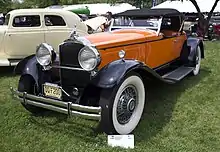1930 Packard Seventh Series Roadster Speedster Model 734