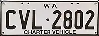 Charter vehicle