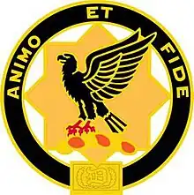 1st Cavalry Regiment "Animo et Fide"(Courageous and Faithful)