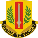 1st Infantry Division Sustainment Brigade"Sustain to Victory"