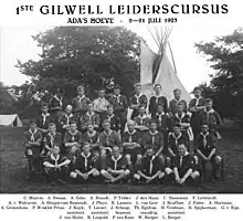 Image 19First Gilwell Wood Badge in the Netherlands, July 1923