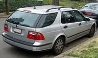 First facelift Saab 9-5 2.3t wagon (US)