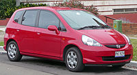 Honda Jazz (2001–present) Main article: Honda Fit