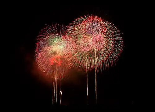 Fireworks at the Nagaoka Matsuri