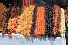Dried fruits for sale