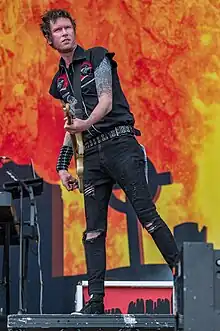 McCaslin performing at Rock im Park in 2023