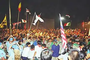 Image 9Closing ceremony of the 20th World Scout Jamboree, held in Thailand in 2002/2003 (from Jamboree)