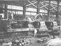 36700&nbsp;hp steam turbine under construction in the Láng Machine Factory, 1913