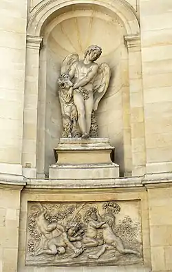 Detail of the Fontaine des Quatre-Saisons, Paris (completed 1745)  (Spring)