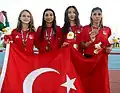 Women 4X100m Team Turkey