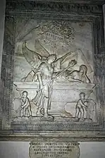 Selene and Endymion relief, Alessandro and Lancellotto Pusterla's gravestone, 16th century.