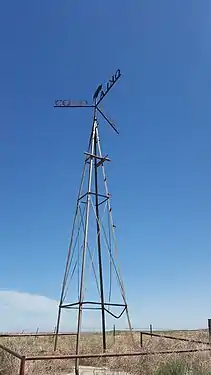 Colorado–Kansas–Oklahoma tripoint marker (8 Mile Corner)