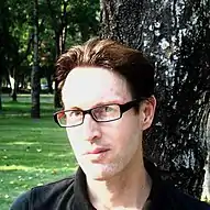 Alan Marshall as he appears in a 2018 article about future cities published in the Swiss newspaper 'NZZ am Sonntag'