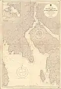 Admiralty Chart No 1906 Kyles of Bute and Inchmarnock Water