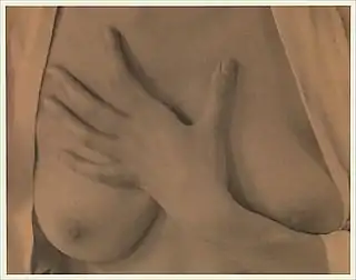 Image 20Georgia O’Keeffe, Hands and Breasts (1919) by Alfred Stieglitz (from Nude photography)