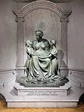 Alma Mater (Missouri Sculpture)  (1916) at the Mary Institute and St. Louis Country Day School