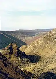 One of the outcrops known as "The Tower"