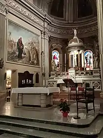Altar (right) of the Church of St. Peter and Paul, Arese