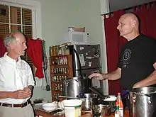 Photo of Marshall with John P. Clark