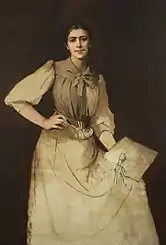 Anna Bilińska (unfinished, 1892)