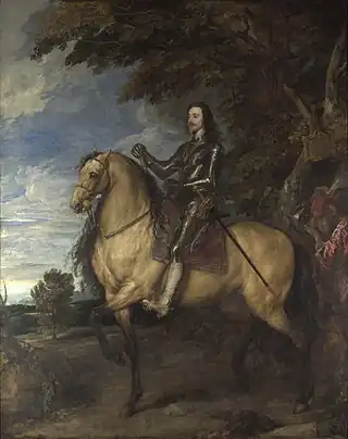 Equestrian Portrait of Charles I, c. 1637–38