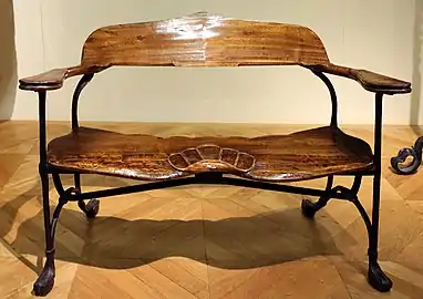Bench by Antoni Gaudi (1910)