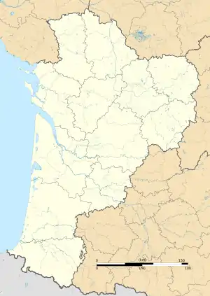 La Rochefoucauld is located in Nouvelle-Aquitaine