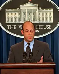 Ari Fleischer White House Press Secretary for President George W. Bush AB 1982
