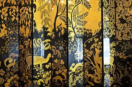 Screen by Armand-Albert Rateau (1921–22), (Musée des Arts Décoratifs Paris)