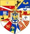 Arms of Joaquim Murat as king of Naples
