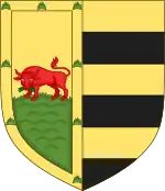 Coat of arms of the dukes of Gandía.