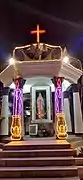 New year Eve, at 'Risen Christ Church', Chennai, Tamil Nadu, India.
