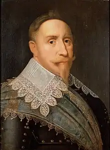 Gustavus Adolphus, attrib. Jacob Hoefnagel (1624)