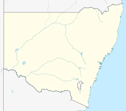 Lightning Ridge is located in New South Wales