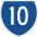 Australian state route 10.svg