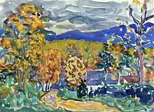 Image 7Autumn in New England, watercolor, Maurice Prendergast, c. 1910–1913 (from New England)