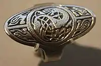 Trewhiddle style on silver ring c. 775&nbsp;– c. 850
