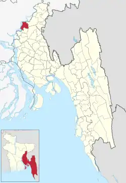 Location of Bancharampur