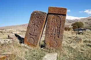 16th century Khachkars