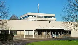 The ateliers (the Cyclotron's technical facilities).