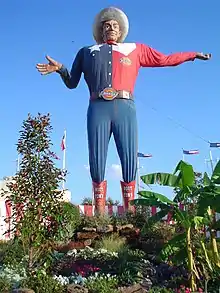 Image 20Big Tex, the mascot of the State Fair of Texas since 1952 (from Culture of Texas)