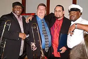 Big Sam Williams, Jeff Albert, Steve Turre, and Kirk Joseph